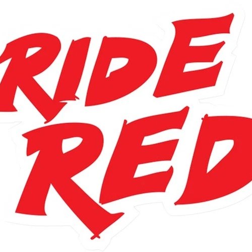 Dcor Brand Decal for Honda Ride Red 24"