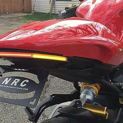 New Rage Cycles Fender Eliminator w/Standard License Bracket Ducati Monster 1200
