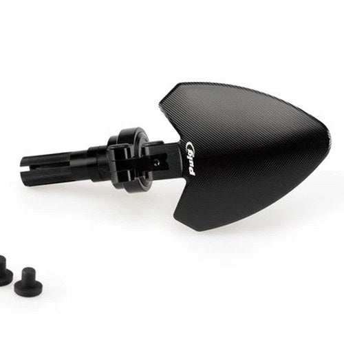 Puig Universal Bar End Folding Mirror Left Black