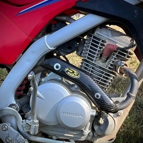P3 Carbon Fiber Heat Shield #205011 for Honda CRF125F/CRF150R