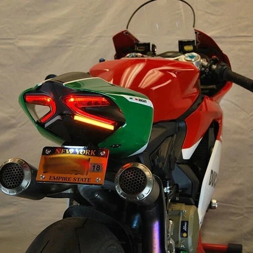 New Rage Cycles Fender Eliminator w/Standard License Bracket Ducati 1199/899