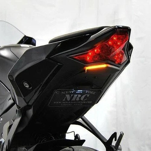 New Rage Cycles Fender Eliminator w/Tucked License Bracket #ZX10-FE-T-20