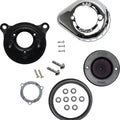 S&S Stealth Air Stinger Teardrop Air Cleaner Kit Chrome 170-0719A