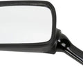 Emgo Replacement Mirror Rectangular Left Black #20-86872 fits Yamaha