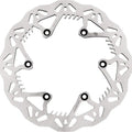 GBrakes Solid Wave Brake Rotor 240mm Front Silver for Suzuki DRZ400/RM125/RM250