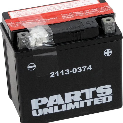 Parts Unlimited Agm Maintenance Free Battery 12V YTZ7S-BS #266291