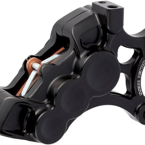Arlen Ness Tech 6 Piston Front Right Brake Caliper Black 14" #02-213
