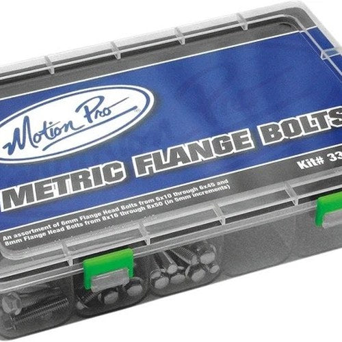 Motion Pro Metric Flange Head Bolt Hardware Kit 150 Pieces
