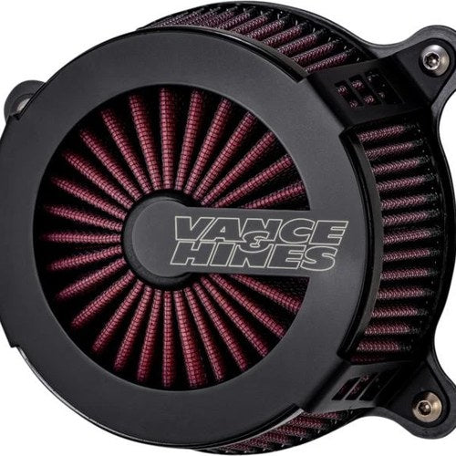 Vance & Hines VO2 Cage Fighter Air Cleaner Kit Black 40365 Harley Davidson