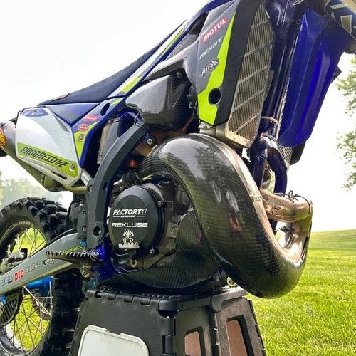 P3 MAXCoverage Carbon Fiber Pipe Guard 104562 Sherco 250 SE-R/300 SE-R 2023