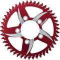 Vortex CAT5 Aluminum Rear Sprocket 48T Red #452AZR-48 for Kawasaki