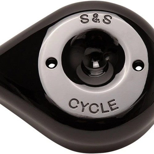 S&S Replacement Stealth Teardrop Air Cleaner Cover Gloss Black