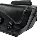 Willie & Max Braided Large Slant Saddlebags