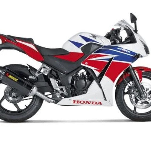 Akrapovic Slip-On Muffler Carbon Fiber Honda CBR300R/CBR300R ABS 2015-2016