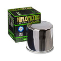 Hiflo Oil Filter Chrome #HF204C fits Honda Silver Wing/Forza