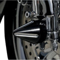 LA Choppers Spike Axle Cap Machined Cut #LA-7813-00B Harley Davidson
