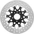 Twin Power Floating Mesh Brake Rotor 11.8" Rear Black #1399TB Harley Davidson