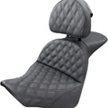 Saddlemen Explorer LS Seat With Backrest #818-27-030LS Harley Davidson