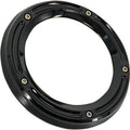 Trask Assault Derby Cover Gloss Black #TM-0041BK Harley Davidson