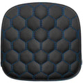Saddlemen Honeycomb Sissy Bar Pad Blue Stitch