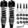 Emgo Classic Shocks 325mm Chrome Black 17-05572 for Kawasaki/Suzuki/Yamaha/Honda