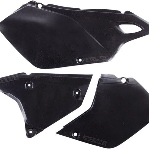 Acerbis Side Panels Black fits Suzuki/Kawasaki DR-Z400E/DR-Z400/KLX400R