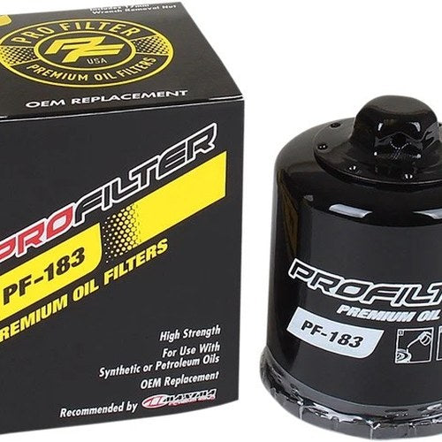 Pro Filter Premium Oil Filter Black #PF-183 Vespa/Piaggio/Aprilia