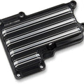 Arlen Ness 10-Gauge Top Transmission Cover Black #03-853 Harley Davidson