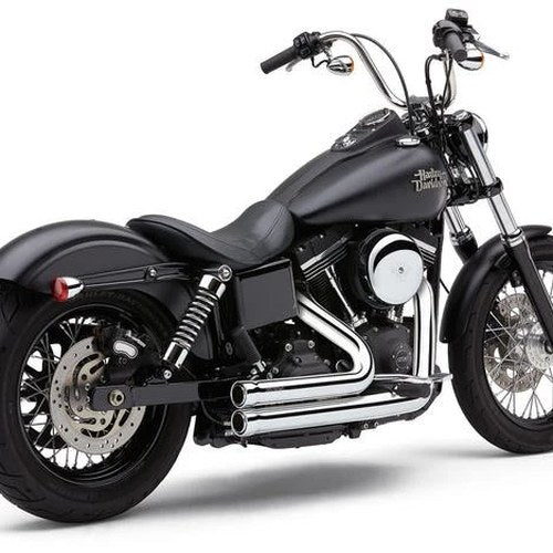 Cobra Speedster 909 Full Exhaust System Chrome #6709 Harley Davidson Dyna