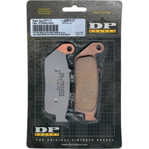 DP Standard Brake Pads #DP117 for BMW/Suzuki Burgman 650/C 650 GT/C 600 Sport
