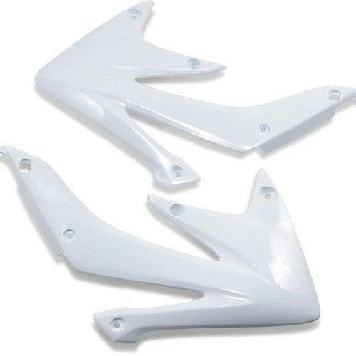 UFO Radiator Shrouds White for Honda CRF450X 2008-2014 for Honda CRF450X
