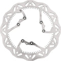 GBrakes Solid Wave Brake Rotor 270mm Front Silver #GBD9029X for Honda