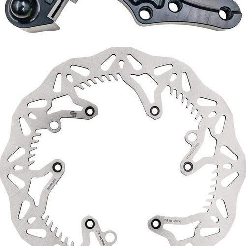 GBrakes Solid Wave Front Brake Rotor Kit GBDOS220