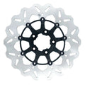 GBrakes Floating Wave Brake Rotor 11.5" Front CC Black/Silver #GBDU012