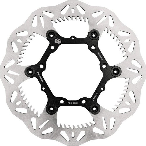 GBrakes Floating Wave Brake Rotor 240mm Front Black #GBD9023X for Honda