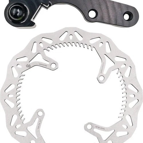 GBrakes Solid Wave Front Brake Rotor Kit GBDOS217