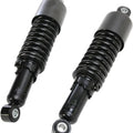 Emgo Shorty Shocks with Eyelet Mount & Shrouds Black