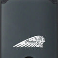 SP Connect Spc+ Card Wallet with Indian Motorcycle Logo Gray