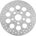 Twin Power Solid Hole Brake Rotor 11.5" Rear #1404R Harley Davidson