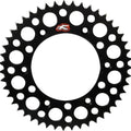 Renthal 428 Ultralight Aluminum Rear Sprocket 47T Black #441U-428-47GPBK
