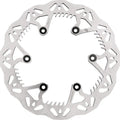 GBrakes Solid Wave Brake Rotor 245mm Rear Silver #GBD9042X for Yamaha
