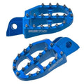 Zeta Aluminum Footpegs Blue #ZE93-1630 for Yamaha YZ450F/YZ250F/YZ450FX/YZ250FX