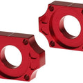 Rfx Axle Blocks Rear Red for Yamaha YZ250F/YZ450F/YZ250FX/YZ450FX