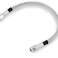 Twin Power DOT Universal Brake Hose 17" L Clear Coated