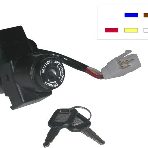 Ignition Switch Without Resistor For Kawasaki Z 750 E2 1981