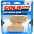 Goldfren Rear Brake Disc Pads K5 For KTM MX 125 1990