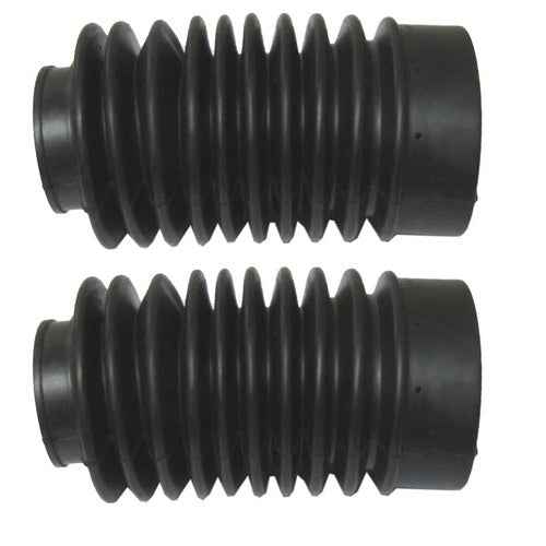 Fork Gaitors British Black 160mm Long Top 42mm Bottom 62mm (Pair)