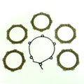 Athena Clutch Friction Plate & Cover Gasket Kit For Kawasaki KX60 83-03