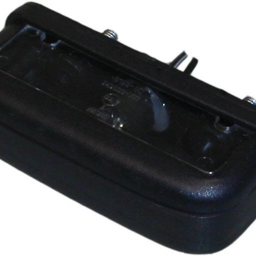 Number Plate Light 90mm x 30mm Black Plastic Body E-Marked