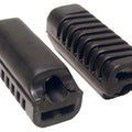 Footrest Rubbers 16mm Round Fitting & 105mm Long (Pair)